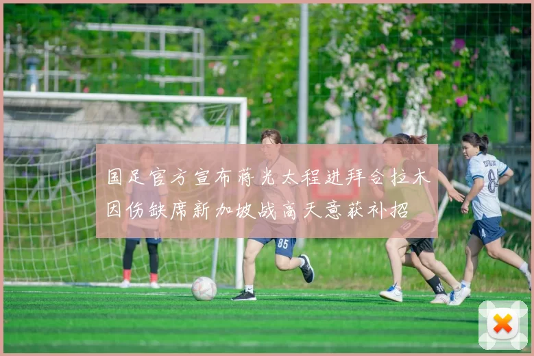 国足官方宣布蒋光太程进拜合拉木因伤缺席新加坡战高天意获补招